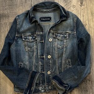 Maurices Dark Blue Denim Jacket